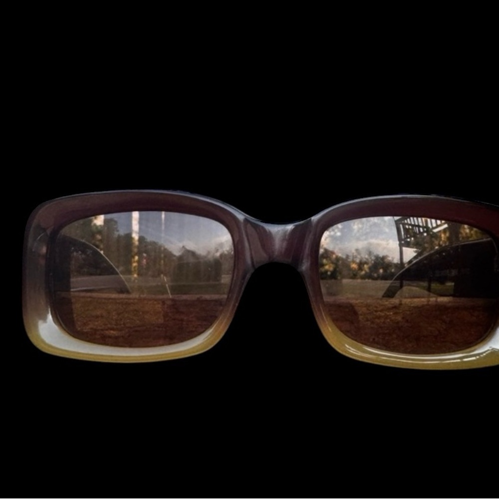 Gucci Brown and Tan Gradient Sunglasses